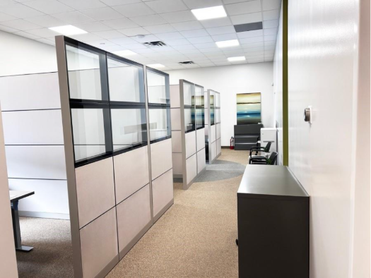 Interior office space at Window Film Systems, London, Ontario